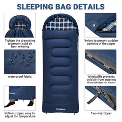 KingCamp durable waterproof outer cover protects kids in damp outdoor conditions.