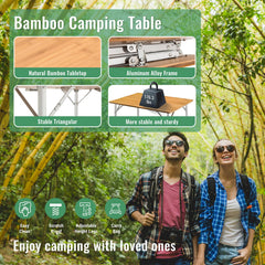 KingCamp foldable design demonstrates a compact 4-fold form for easy storage in cars or RVs.