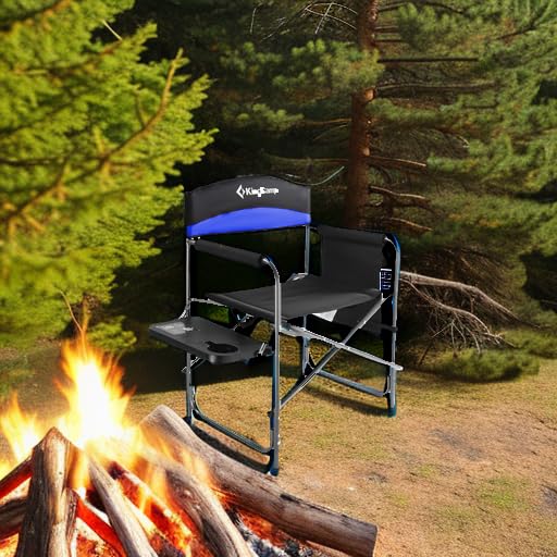 KingCamp folding directors chair ideal for beach, tailgating and sports events