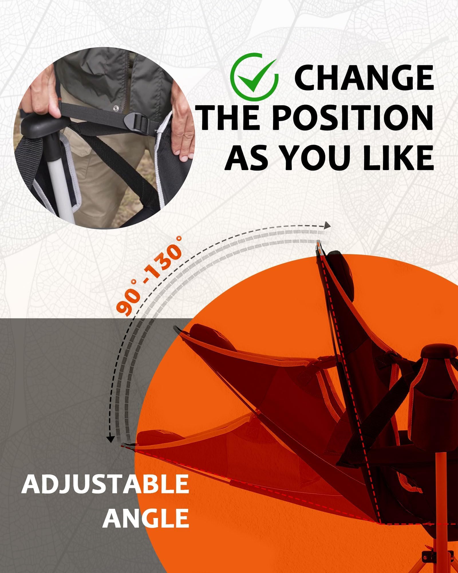 KingCamp Hammock Chair side cupholder keeps drinks within reach outdoors