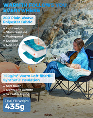 KingCamp ingCamp Ultralight Blanket packable into a compact stuff sack