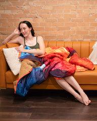 KingCamp blanket packable with stuff sack for travel ease.