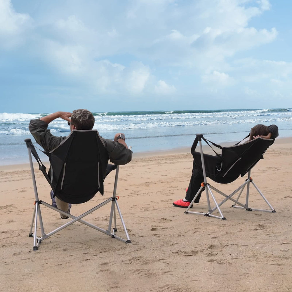 KingCamp green outdoor use shows versatile backyard or beach lounging