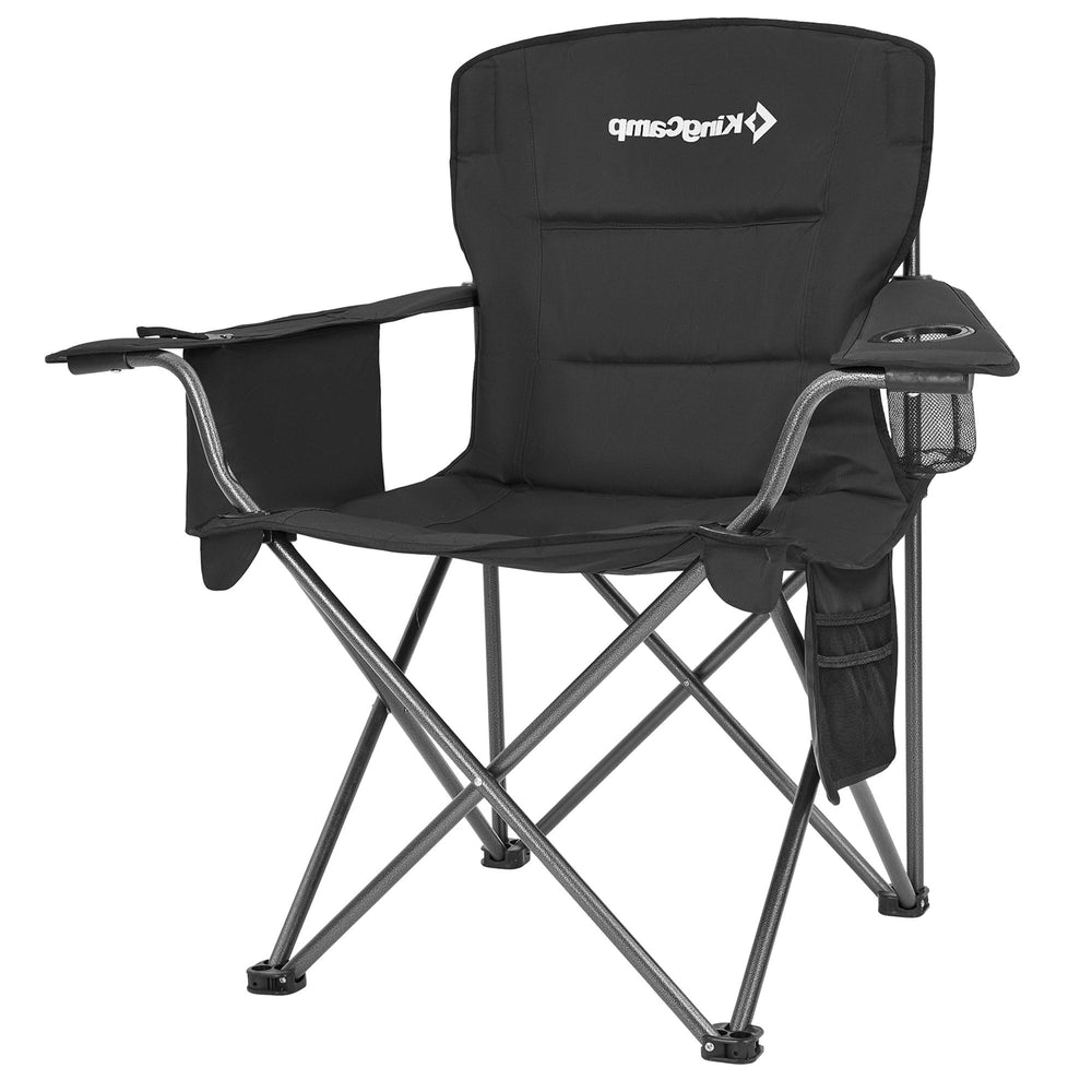 KingCamp oversized lounge chair highlighting spacious seating area.