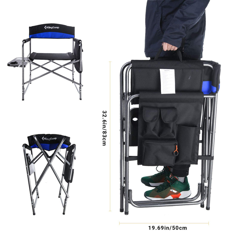 KingCamp side pocket keeps essentials within reach during outdoor sessions