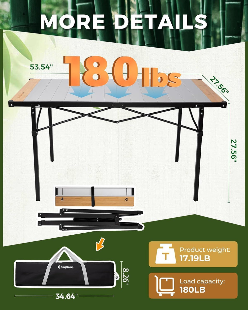 KingCamp tailgating-backyard setup shows versatile use on outdoor gatherings.