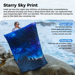KingCamp ultralight blanket corner loops enable secure wear options.