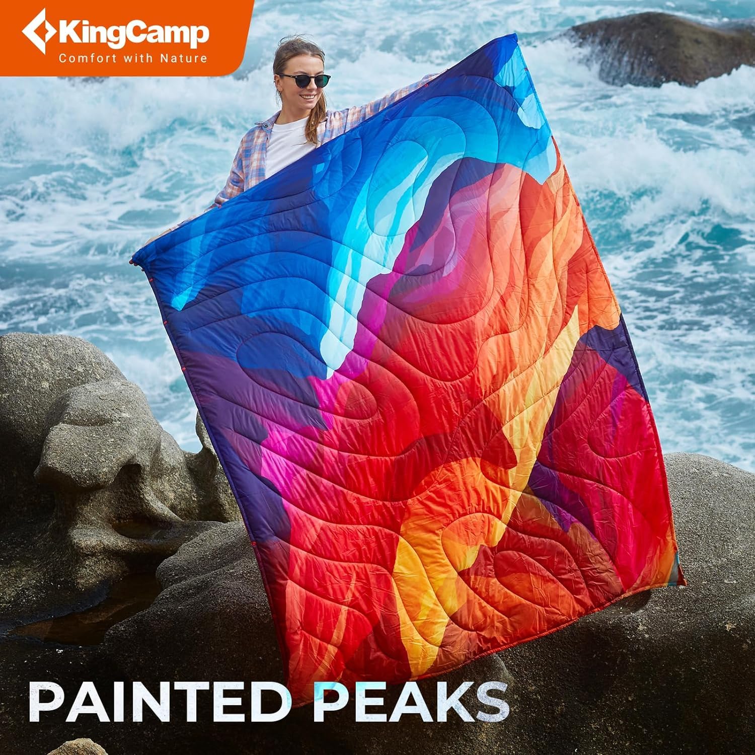 KingCamp Ultralight Blanket ready for outdoor adventures