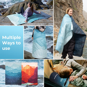 KingCamp ultralight blanket windproof and water-repellent finish for outdoor use