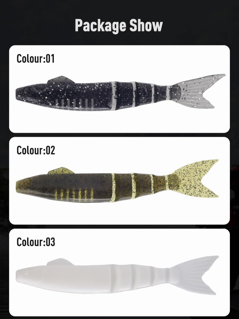 KINGDOM J-Joint Monster Bite lure shipped ready for customization