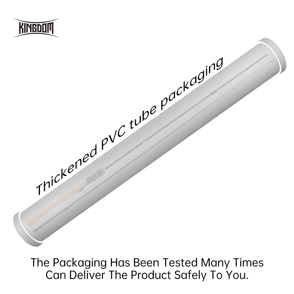 Kingdom Silver Needle portable travel rod fits compact cases on trips