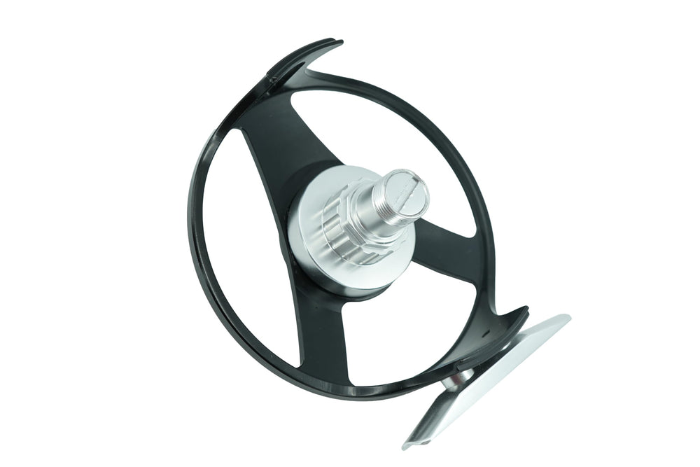 Kingfisher Big Blackfoot Reel drag-in-action demonstrates precise, smooth engagement for control.