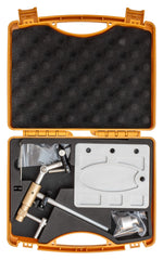 Hardened tool steel jaws gripping 26 to 4/0 hook sizes