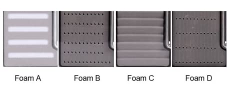 Dual-sided interior with fly storage compartments