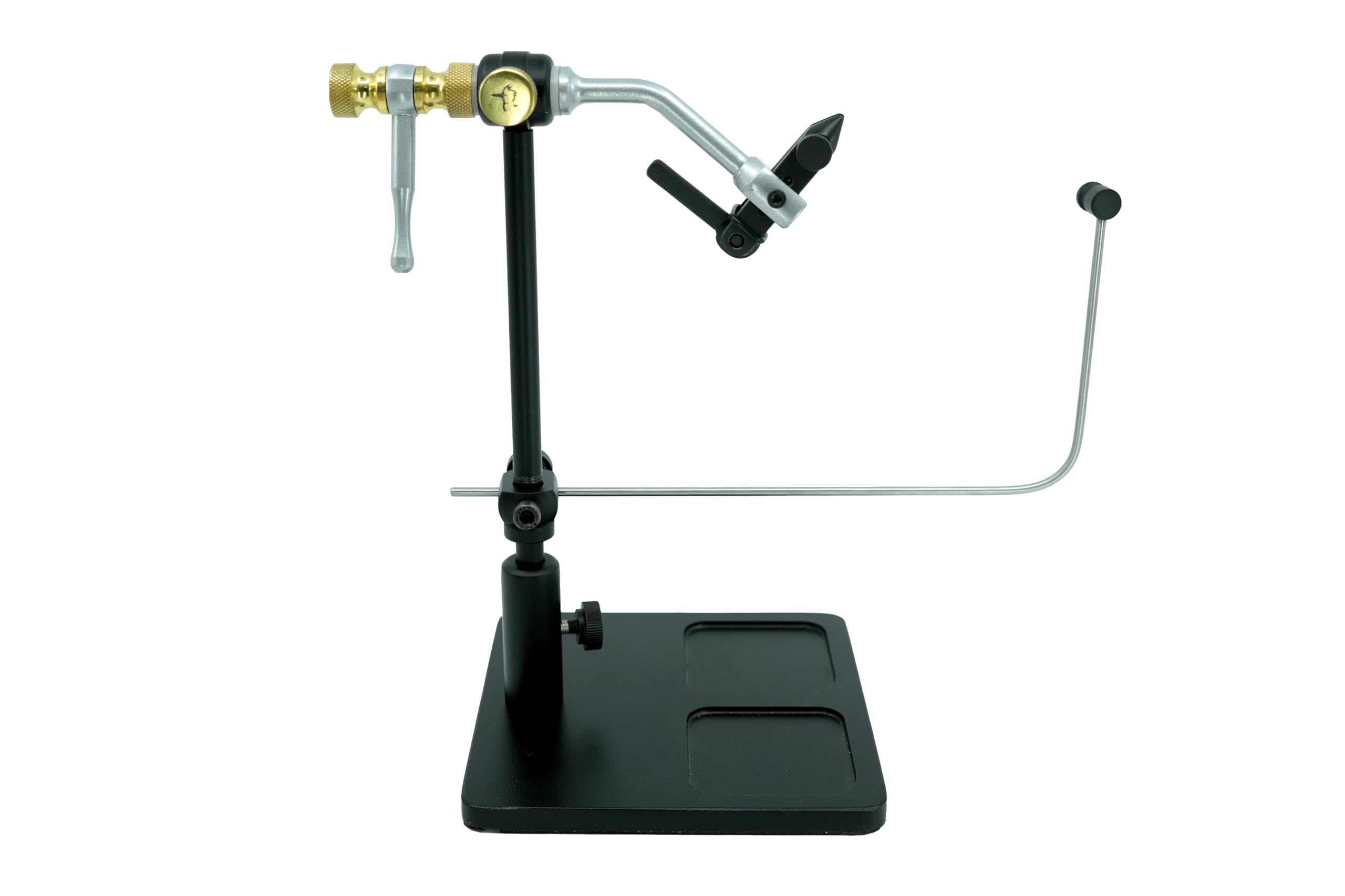 Kingfisher rotary vise 360-degree rotation enables easy access to materials from any angle
