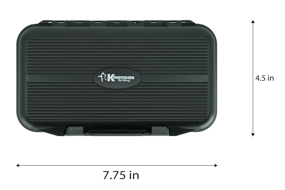 Kingfisher waterproof fly box in blue color