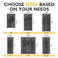 Kingfun anti-slip bottom keeps the sleeping mat in place during use.