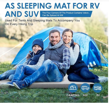 Kingfun memory foam camping pad CertiPUR-US certified for safer materials.