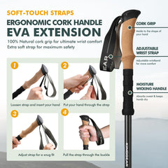 KINGGEAR TPC-3K EVA foam extension improves grip and wrist support