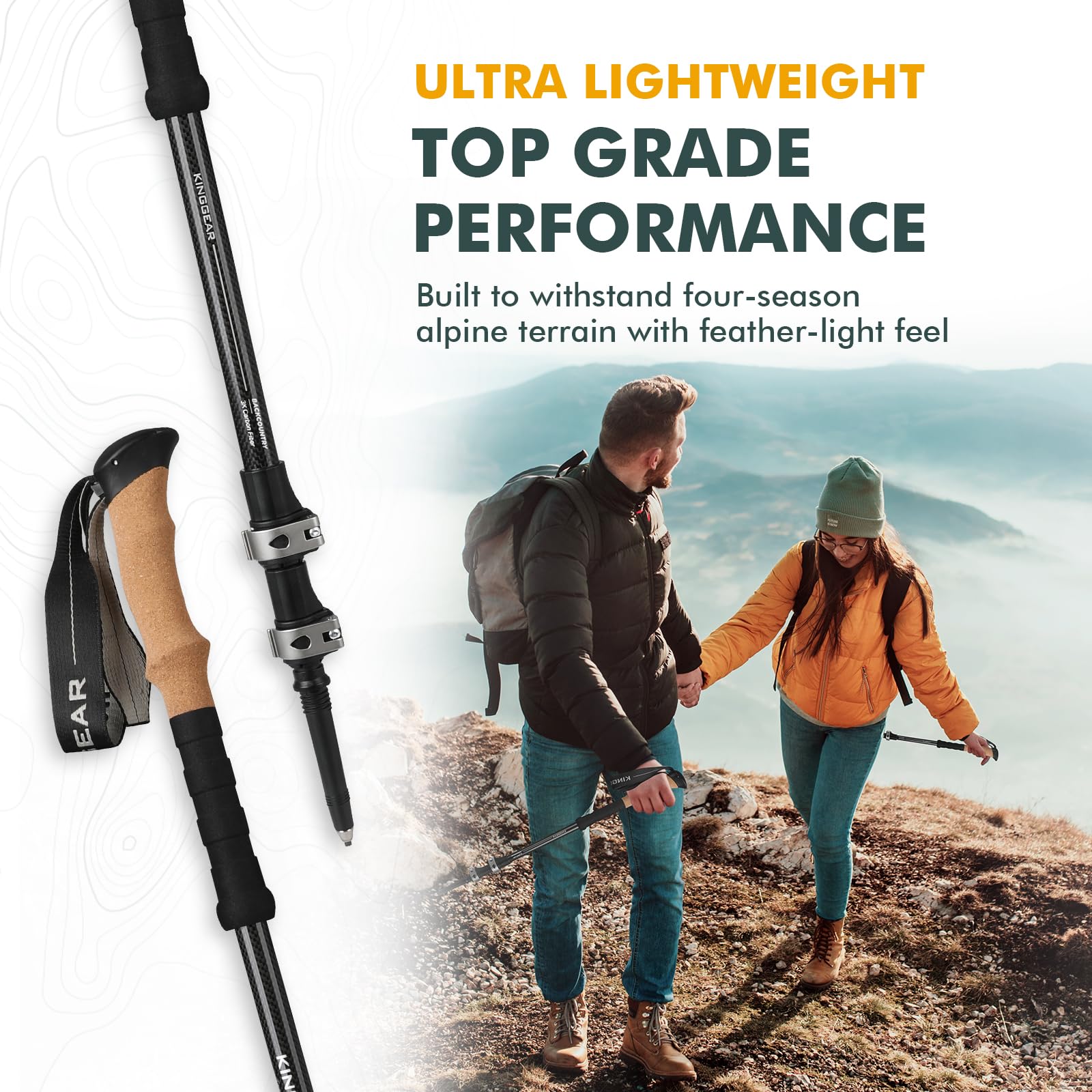 KINGGEAR TPC-3K tungsten carbide tips provide strong traction on terrain