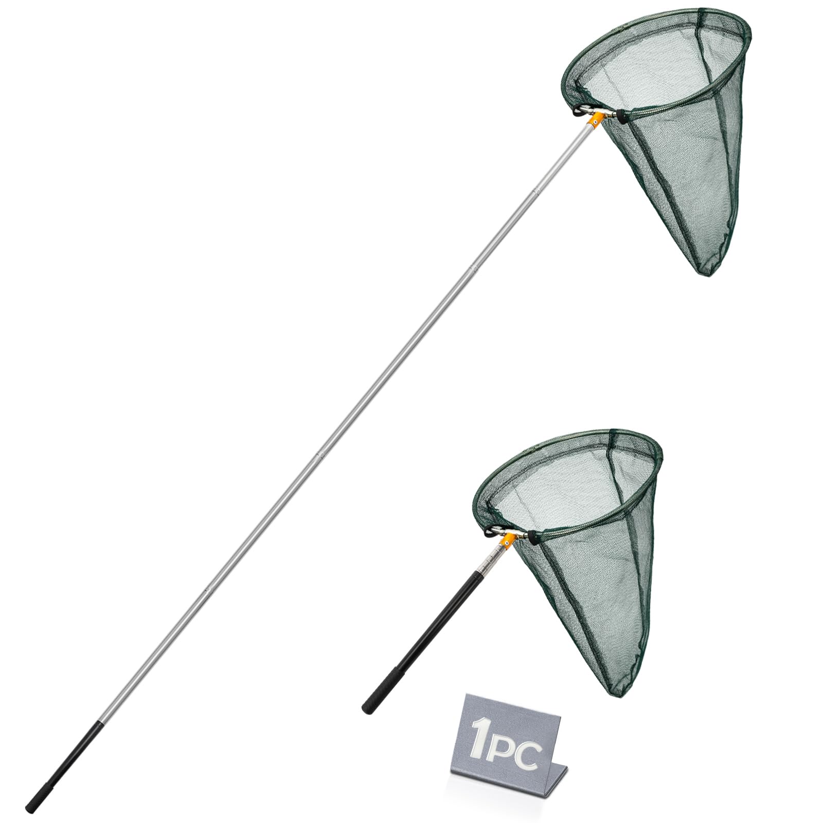 Kingrol butterfly net with 12-inch hoop and 20-inch depth