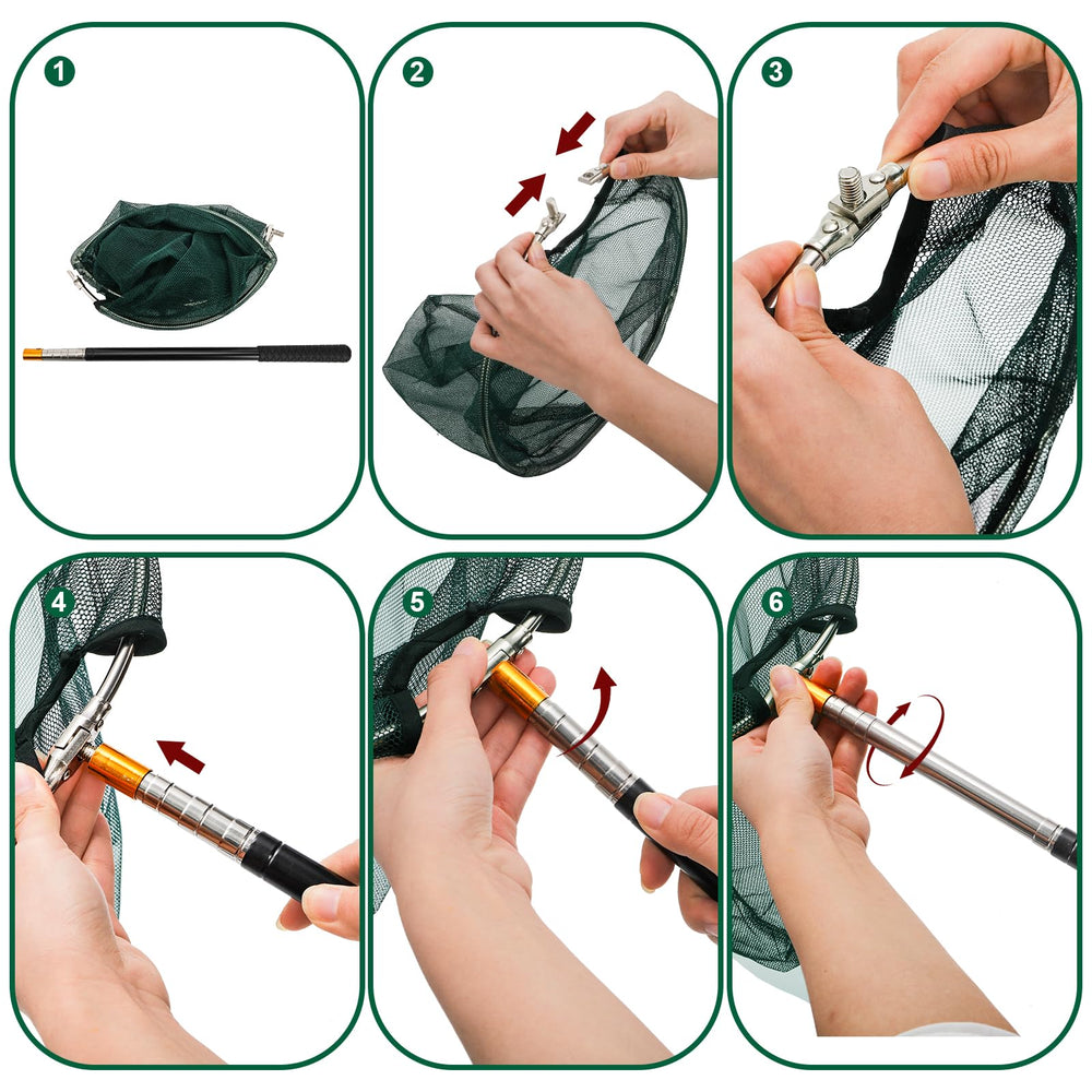 Telescopic handle extended to 59 inches