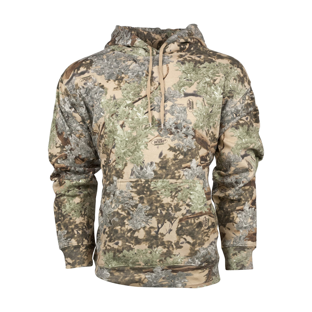 King's Camo Desert Shadow hoodie showcases realistic pattern for enhanced concealment in arid habitats.