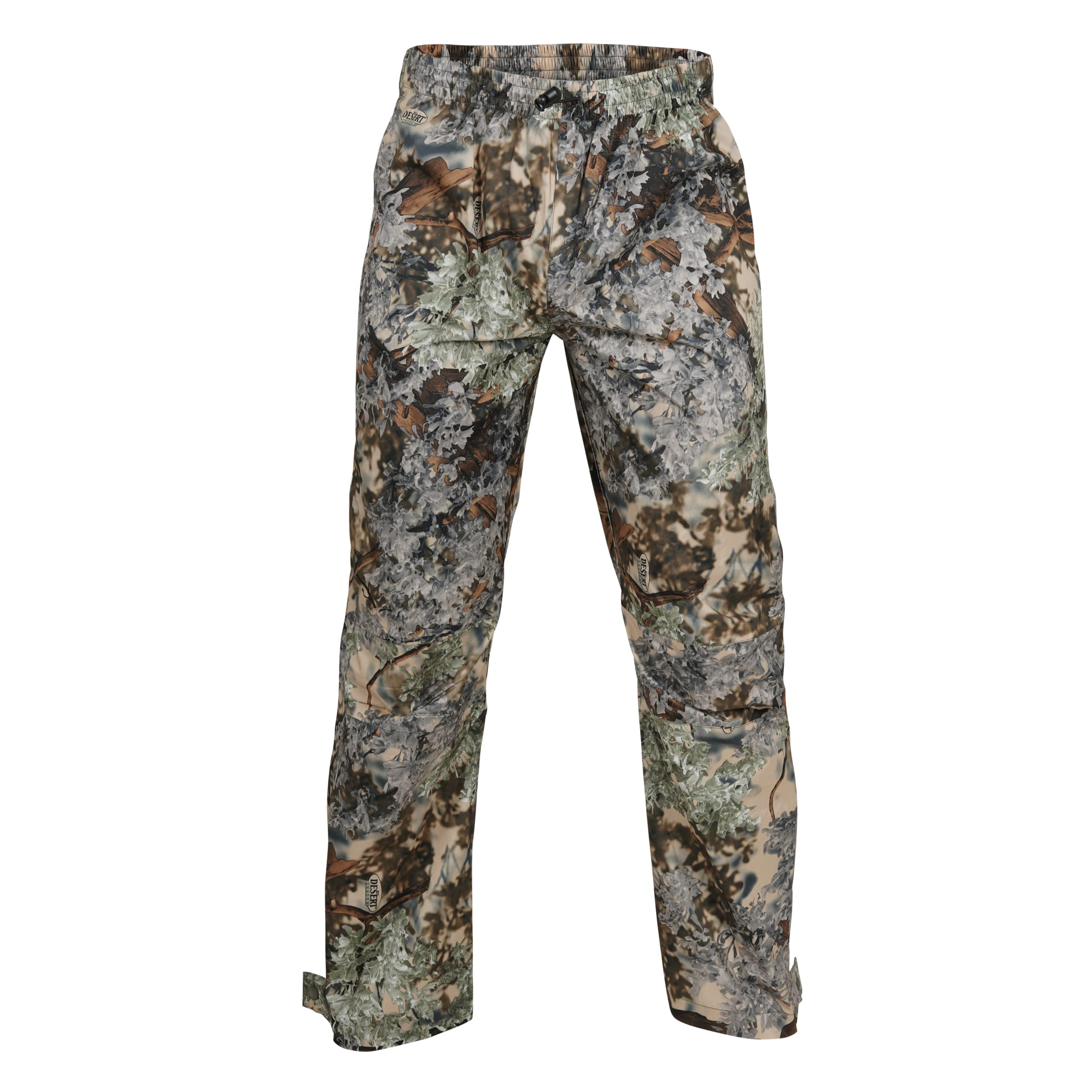 King’s Camo Hunter Climatex II Rain Pant Desert Shadow, front view, waterproof protection.