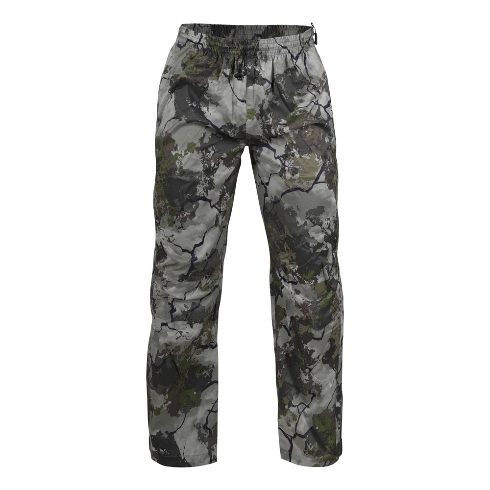King’s Camo Hunter Climatex II Rain Pant waterproof exterior for all-weather protection.