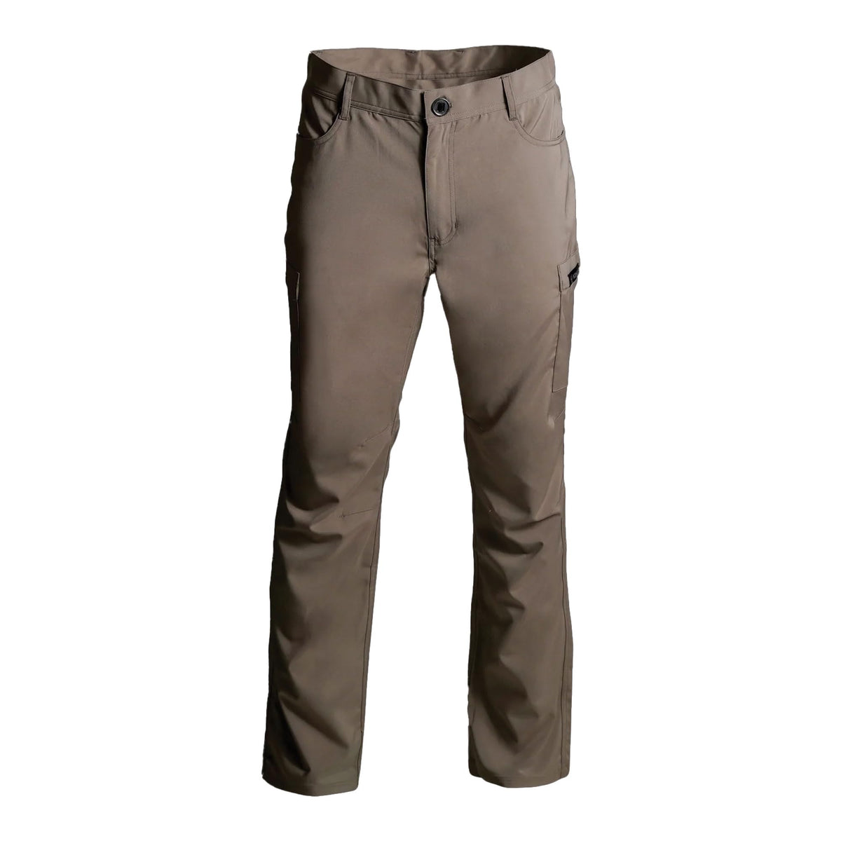 King's Camo Hunter Pant 2.0 front view in khaki highlighting mobility and quick-dry fabric