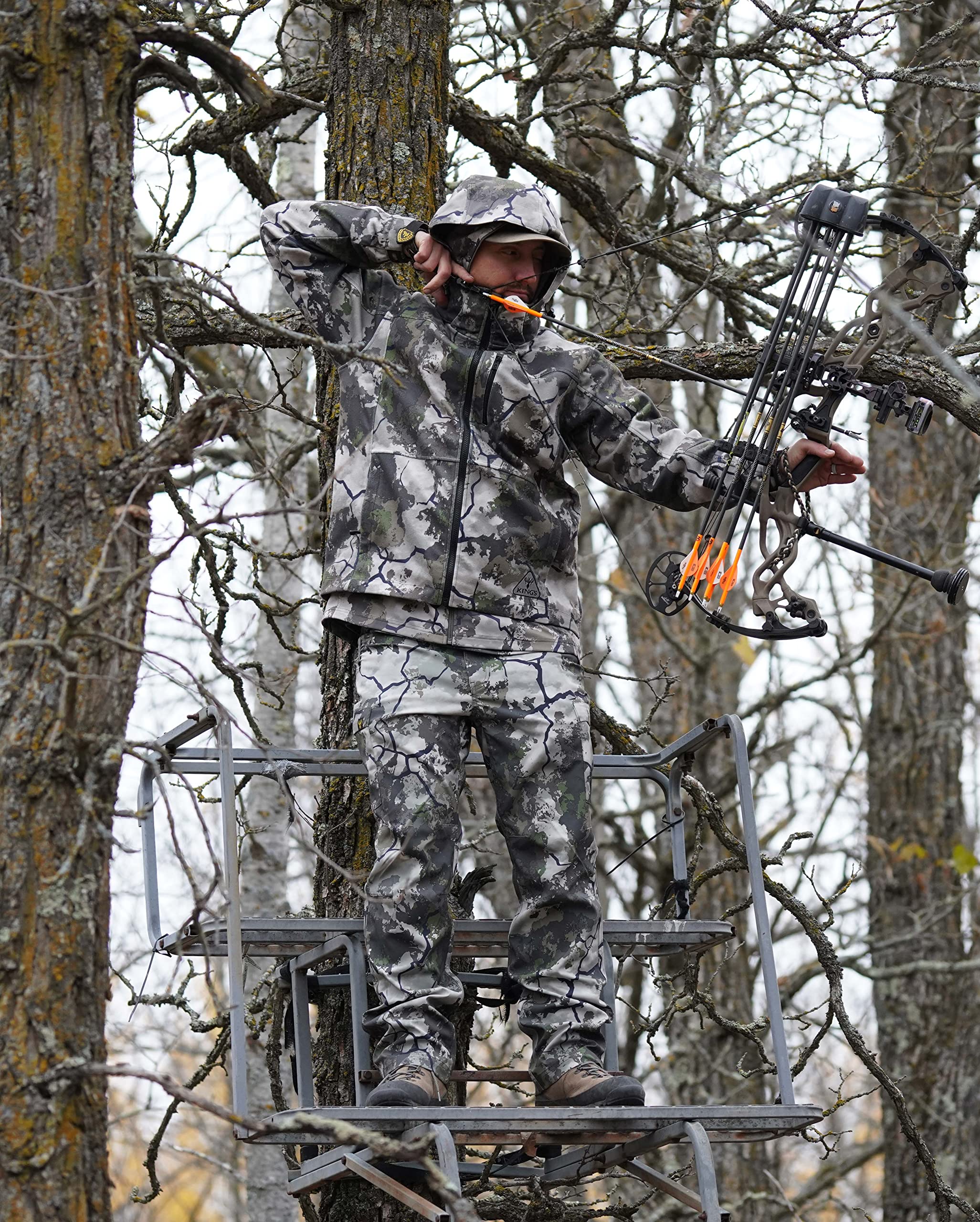 King's Camo Hunter Pant 2.0 pocket layout shows quick-access storage for essentials.