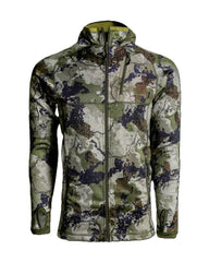 King's Camo XKG Pinnacle Jacket front view highlights versatile outer layer for cool mornings.