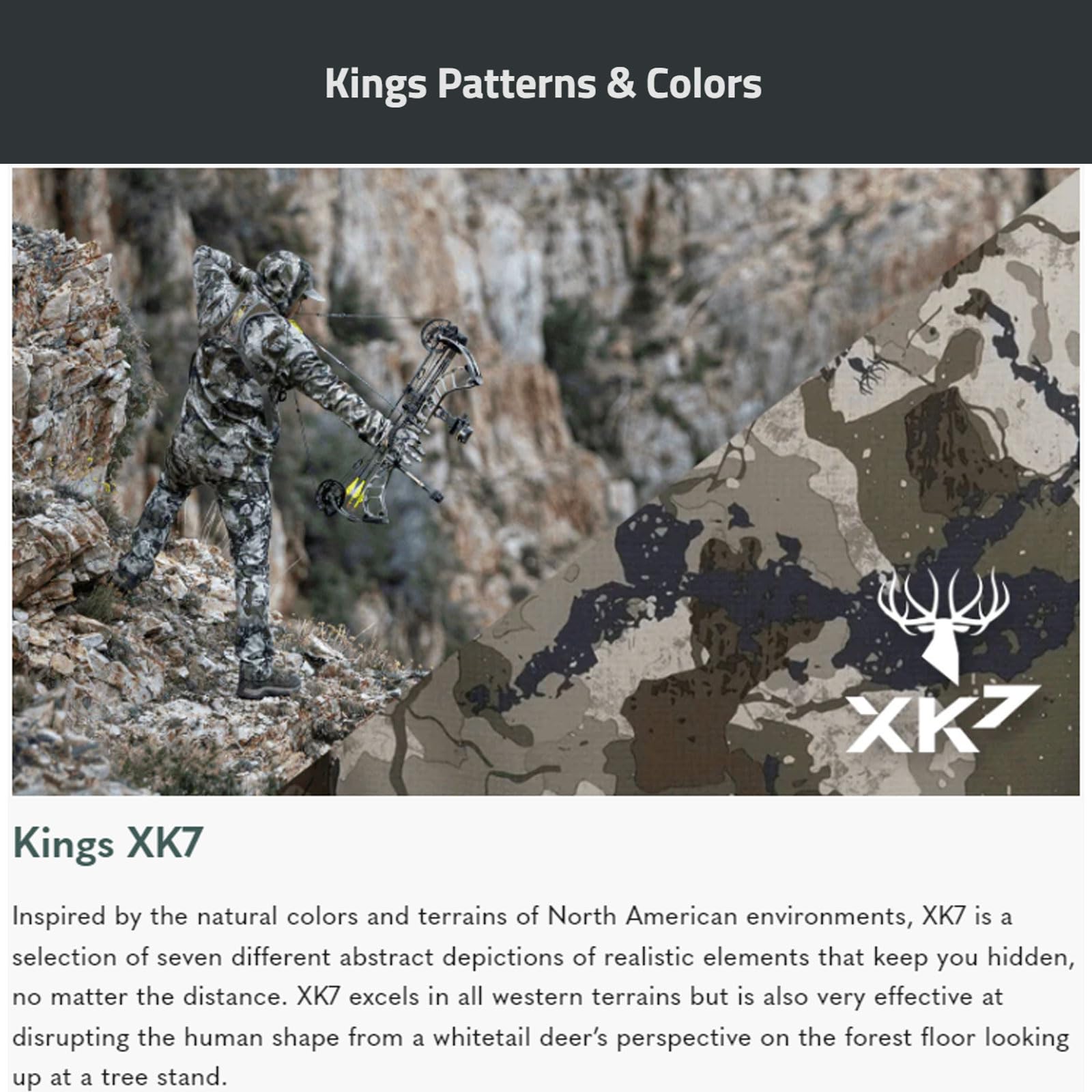 King's Camo unisex hunter-series hat for all head sizes and durability