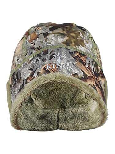 King's Camo XKG Beanie Desert Shadow side view with stretch panels.