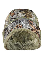 King's Camo XKG Beanie Desert Shadow side view with stretch panels.