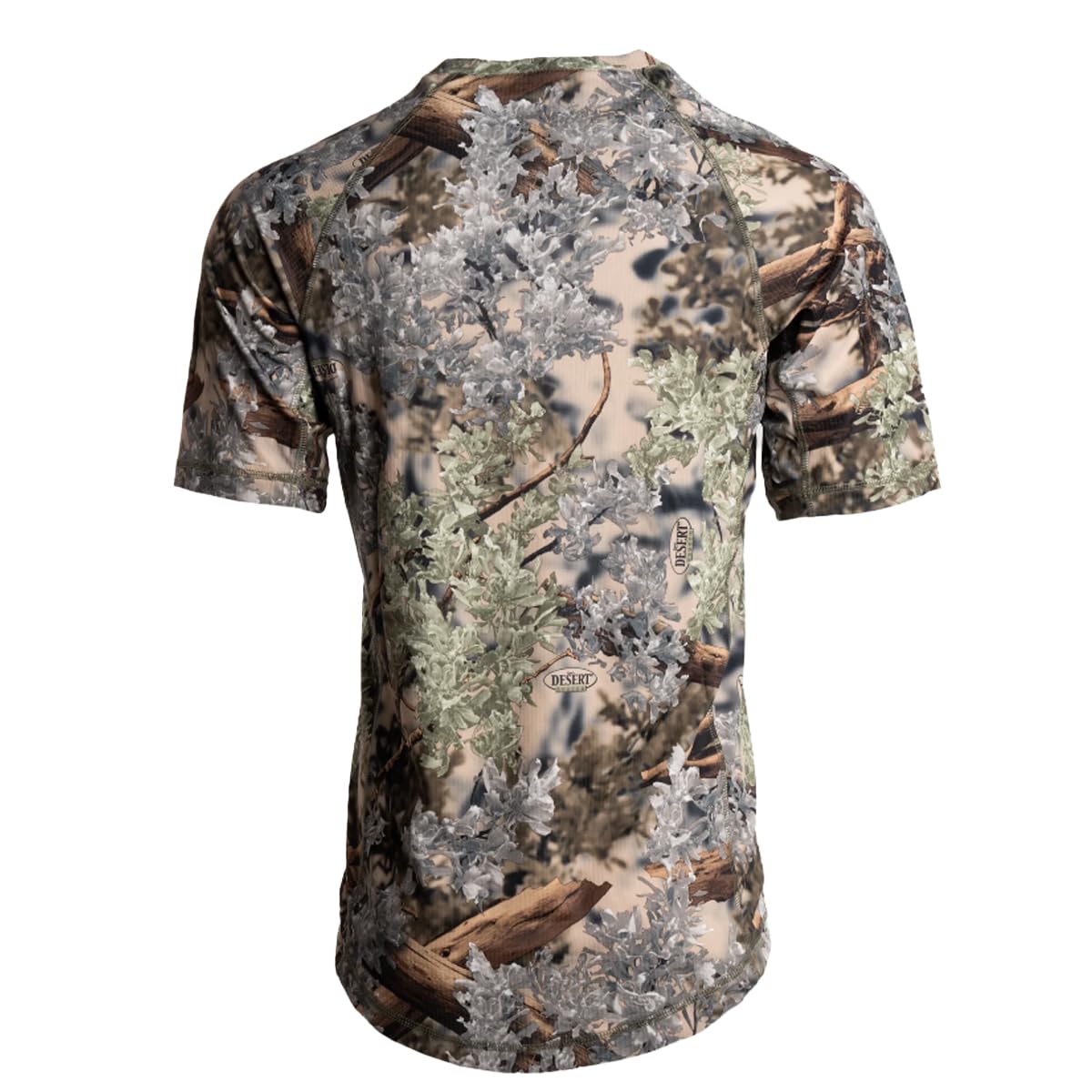 King's Camo XKG Elevation Tee Desert Shadow mesh-panel detail emphasizes airflow