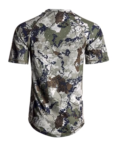 King's Camo XKG Elevation Tee XK7 back view highlights extended back length