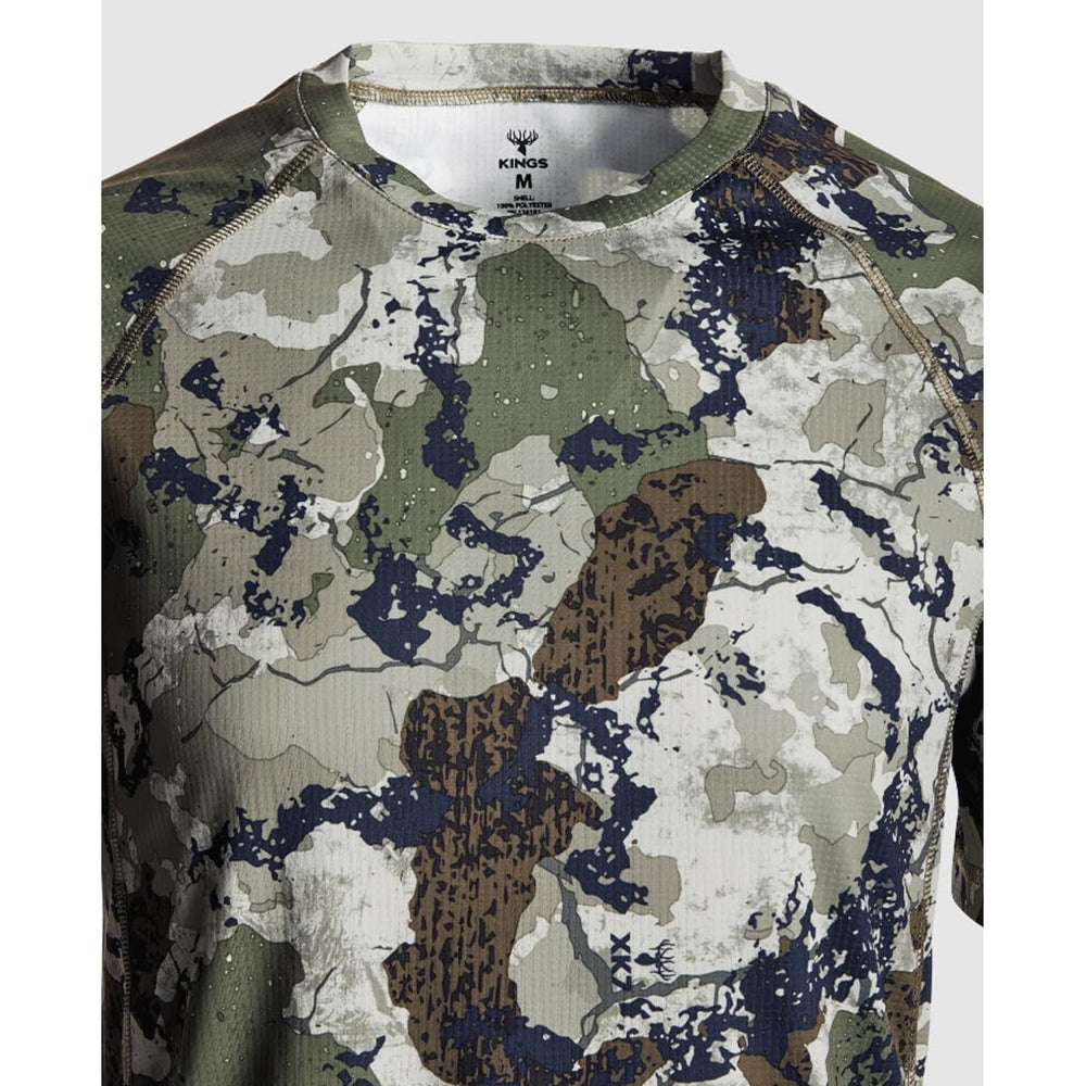 King's Camo XKG Elevation Tee XK7 flatlock seams reduce chafing