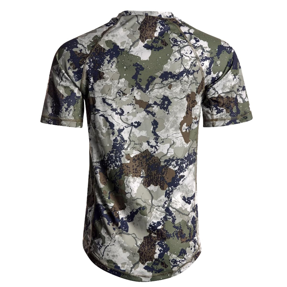 King's Camo XKG Elevation Tee XK7 odor-control closeup emphasizes freshness