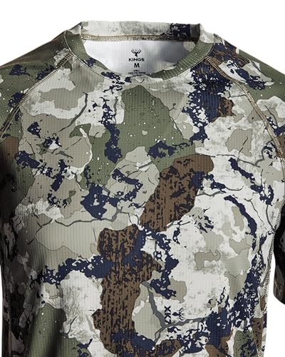 King's Camo XKG Elevation Tee XK7 side view demonstrates mobility