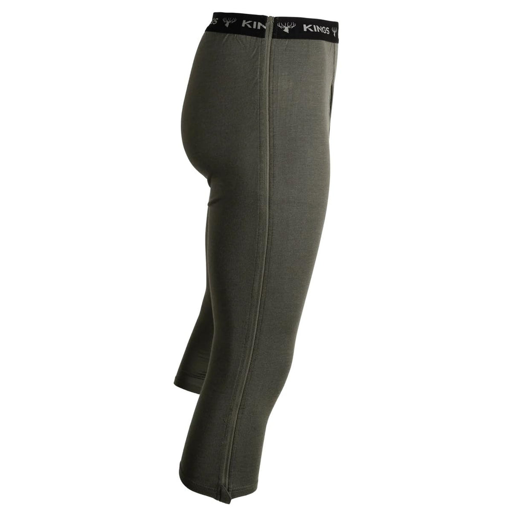 King's Camo XKG Foundation 260 zip-off merino bottom olive flatlock seams reduce chafing