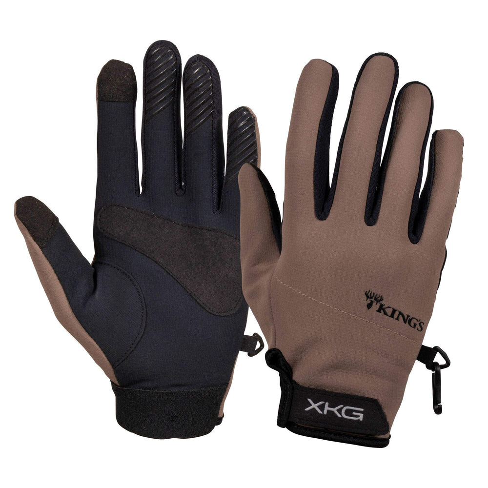 King's Camo XKG mid-weight glove—dark khaki, touchscreen compatibility for everyday tasks.