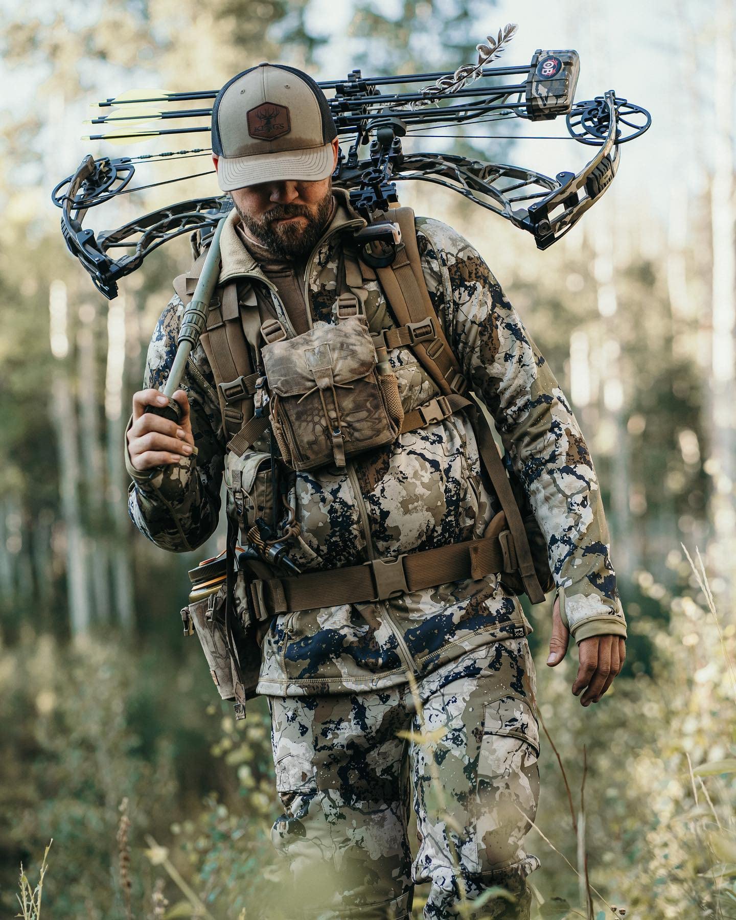 King's Camo XKG Pinnacle Jacket XK7 Polygiene odor control for field freshness.