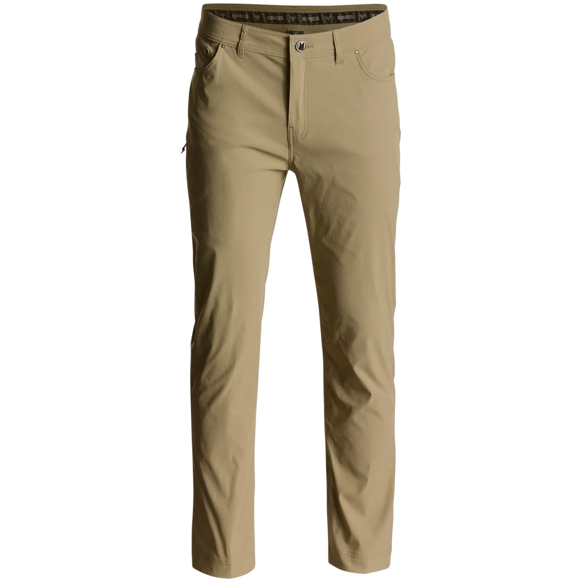 King's Camo XKG Sonora pants fabric detail shows 2-way stretch for active wear