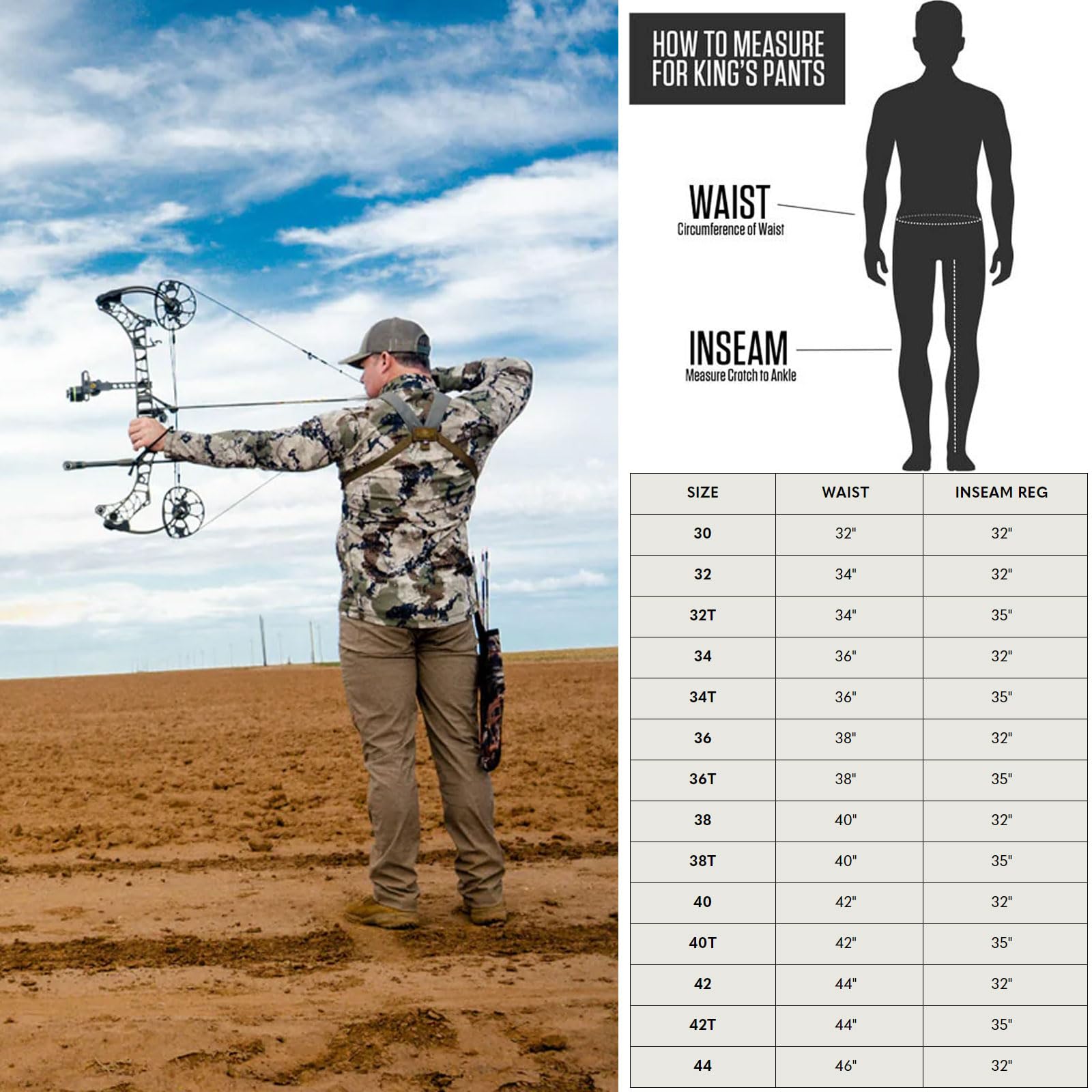 King's Camo XKG Sonora pants field-ready and durable