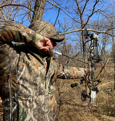 King's Camo XKG Wind-Defender Anorak burr-resistant fabric in rugged field use