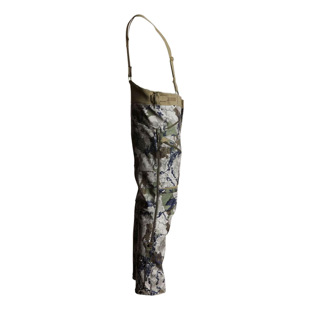 King's Camo XK7 Wind-Defender Bib Pant fleece-liner detail for warmth.