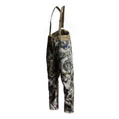 King's Camo XK7 Wind-Defender Bib Pant side view highlights flexible fit for movement.