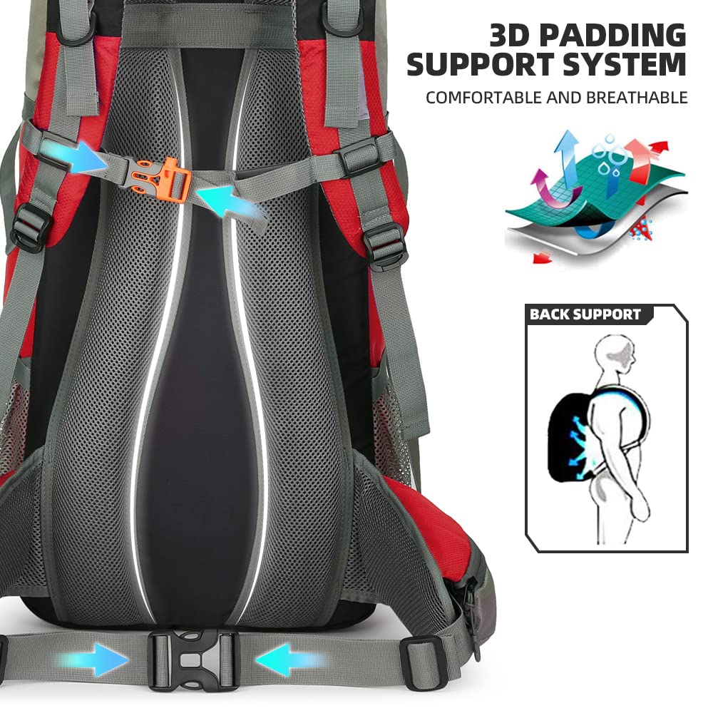 King'sGuard 70L with durable two-way zippers for easy access and packing