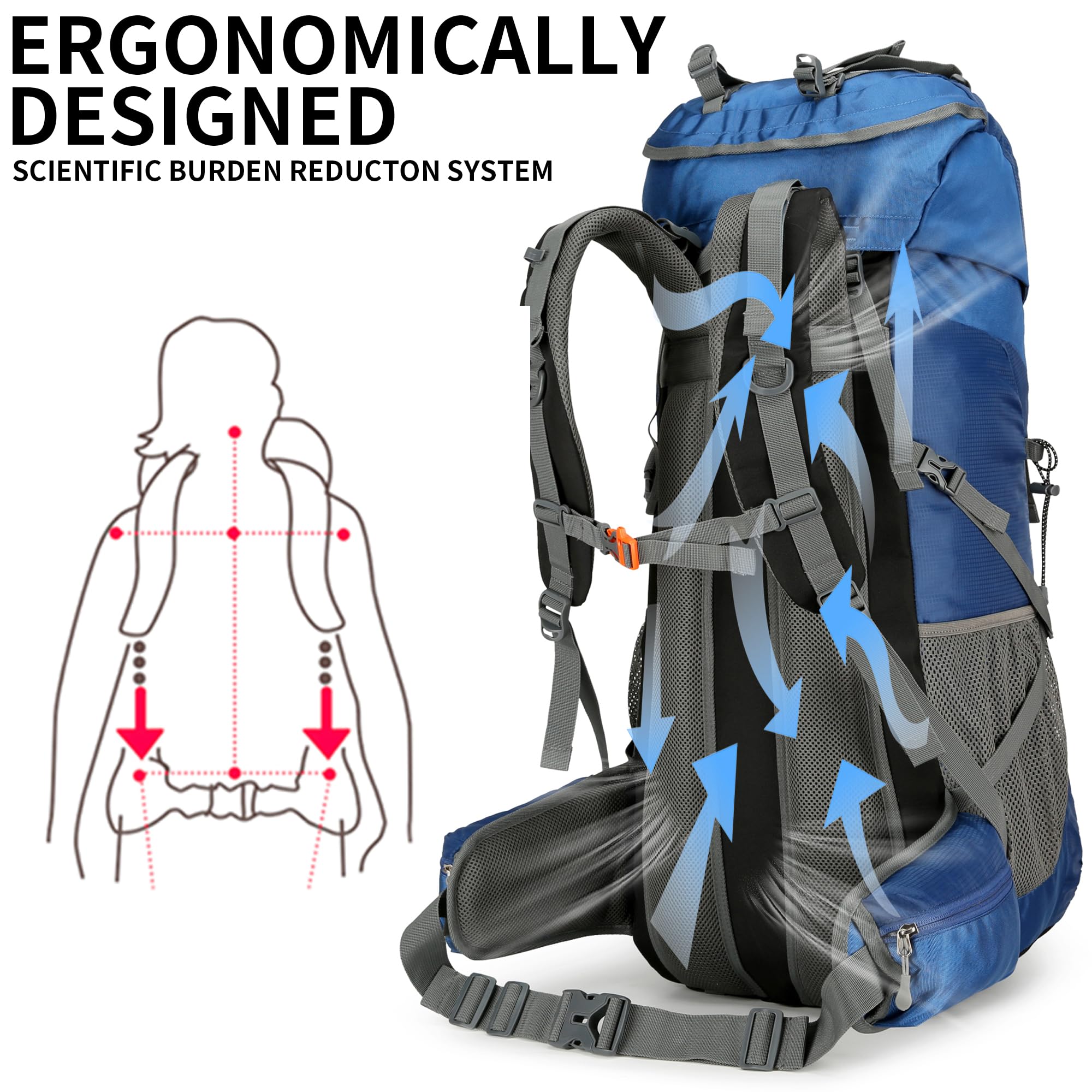 King'sGuard backpack features a separate shoe compartment for clean gear